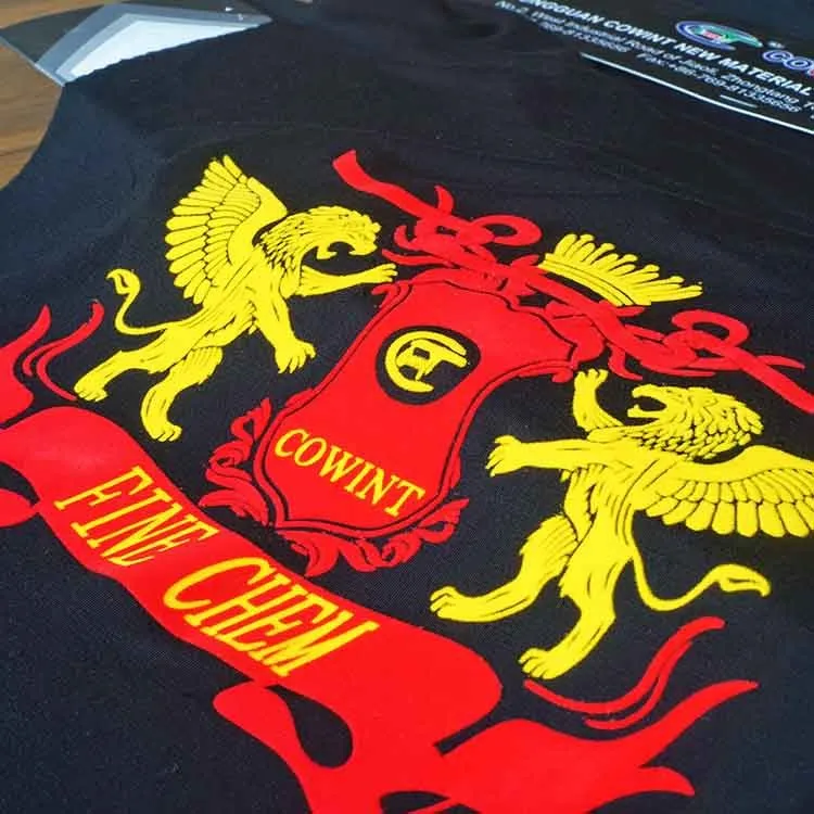 Multi farge flokk print