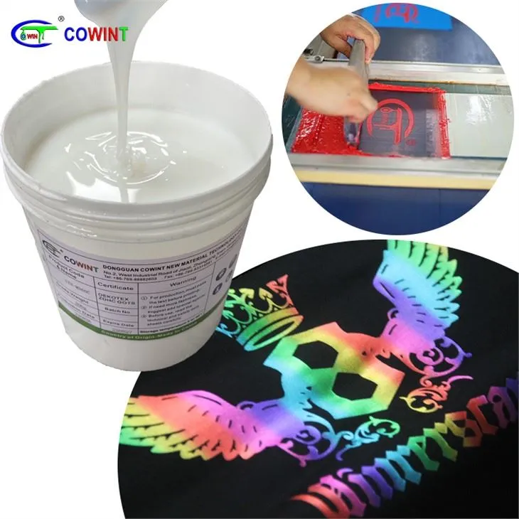 Cowint silketrykk høyfasthet og høyglans varm bronsingpasta